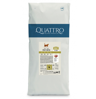 Quattro Cat Adult Duck корм для дорослих котів з качкою 15 кг