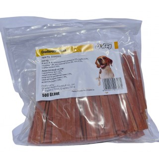 Ласощі для собак O`dog Lamb Slice Ласощі для собак. Скибочки ягня 11см, 500г