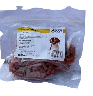 Ласощі для собак O`dog Mini Chicken Sticks Ласощі для собак. Міні Курячі палички, 500г