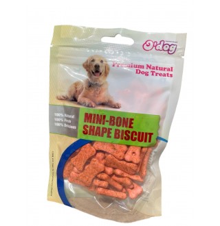 Ласощі для собак O`dog Mini-Bone Shape Biscuit Міні-бісквіт у формі кісточки 3см, 100г