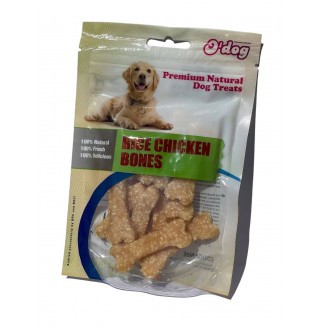 Ласощі для собак O`dog Rice Chicken Bones Рисові курячі кістки, 100г