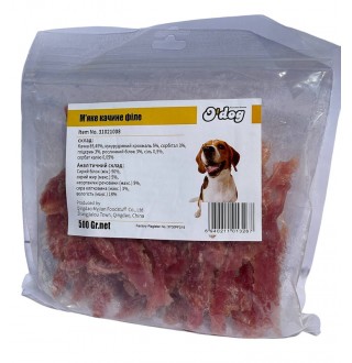 Ласощі для собак O`dog Soft Duck Jerky М'яке качине філе 13см, 500г