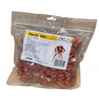 Ласощі для собак O`dog Lamb & Rice Ball Кульки з ягня та рису, 500г