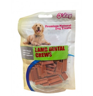 Ласощі для собак O`dog Lamb Dental Chews Зубні жувальні страви з ягня, 100г