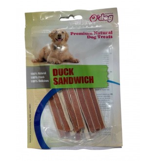 Ласощі для собак O`dog Duck Sandwich Сендвіч з качкою, 100г