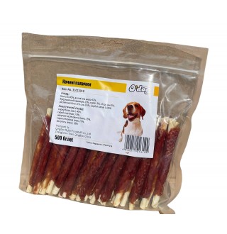 Ласощі для собак O`dog Duck Stick Качині палички 12см, 500г