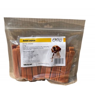 Ласощі для собак O`dog Duck Strips Качині смужки, 500г