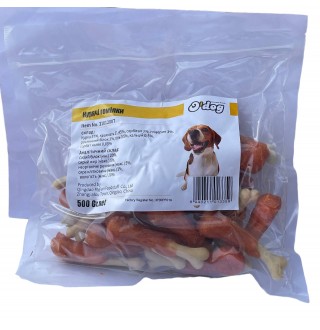 Ласощі для собак O`dog Chicken Drumsticks Курячі гомілки 8см, 500г