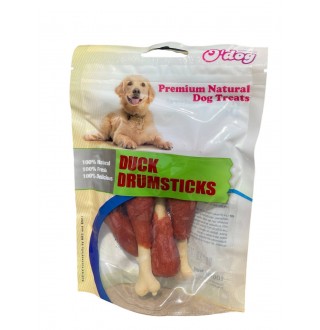 Ласощі для собак O`dog Duck Drumsticks Качині гомілки 8см, 100г
