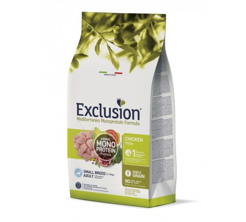 Exclusion Adult Chicken Small Breed корм для дорослих собак дрібних порід з куркою 500 г
