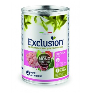 Exclusion Puppy Chicken корм для цуценят від 2 до 12 місяців з куркою 400 г