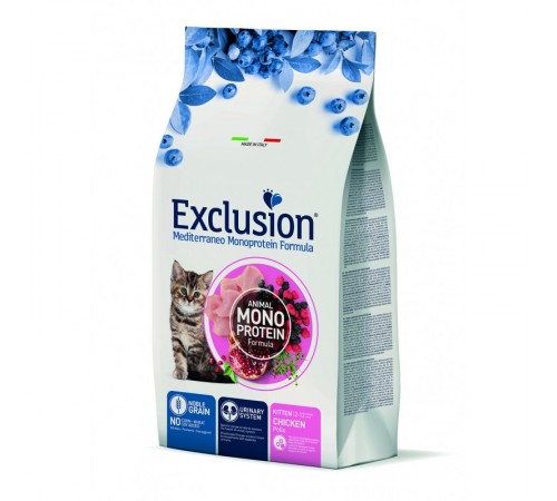 Exclusion Kitten Chicken корм для кошенят з куркою 1,5 кг