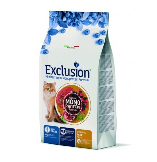 Exclusion Sterilized Beef корм для стерилізованих котів з яловичиною 300 г