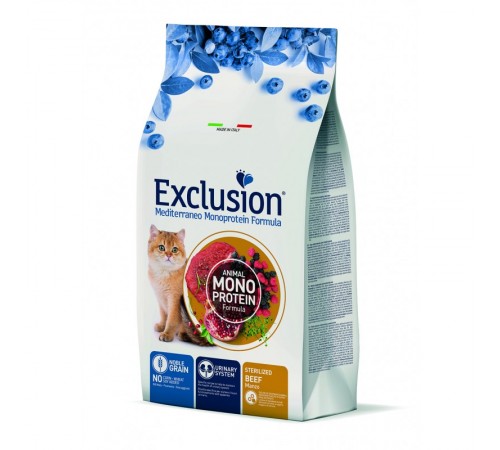 Exclusion Sterilized Beef корм для стерилізованих котів з яловичиною 300 г
