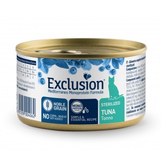 Exclusion Sterilized Tuna корм для стерилізованих котів з тунцем 85 г