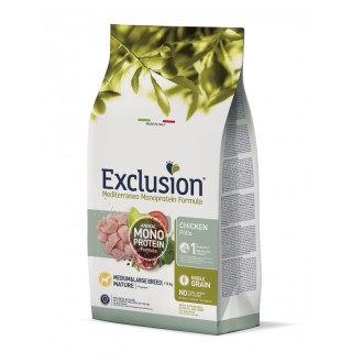 Exclusion Mature Chicken Medium&Large Breed корм для собак літнього віку середніх та великих порід з куркою 12 кг