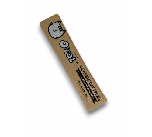 O'cat Lickable Cat Treats Chicken & Cod Ласощі для котів (Курка та Тріска), 30 шт х 12 г 360 г. 