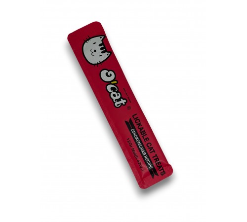 O'cat Lickable Cat Treats Chicken & Crab Ласощі для котів (Курка та Краб), (30 шт х 12 г) 360 г. 