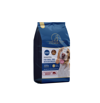 Premium Pet Повноцінний сухий корм для собак малих порід з яловичиною 10 кг