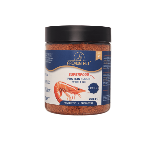 Premium Pet Протеїнове борошно для собак та котів з крилем 200 г