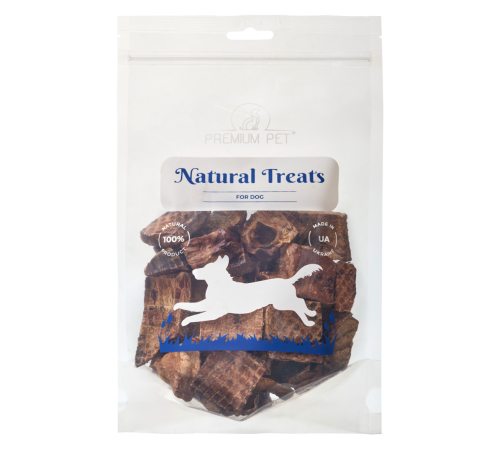 Premium Pet Сушені яловичі легені шматочками 150 г