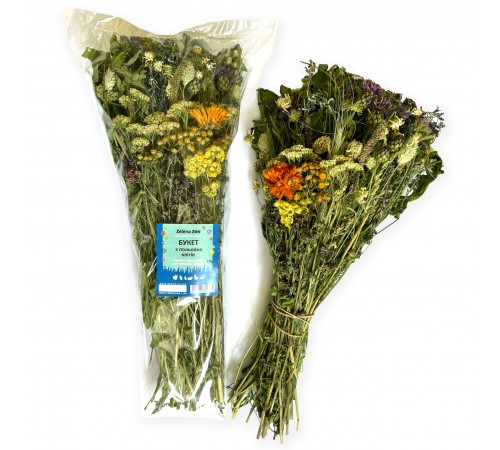 Zelena Zoo.Букет польових квітів для папуг та гризунів 70 г