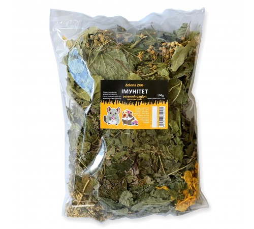 Zelena Zoo Зелений раціон: Імунітет 100 г