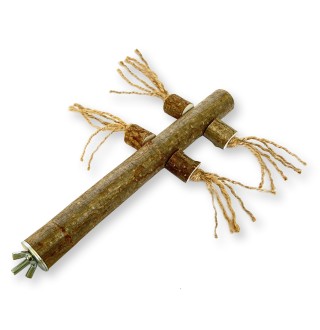 Zelena Zoo Жердинка з канатами і чурбачками 25 см