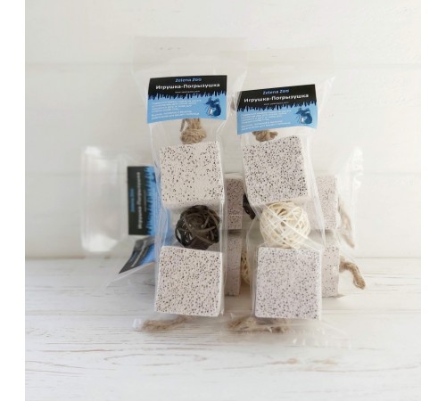 Zelena Zoo. Іграшка погризушка кульки і спили