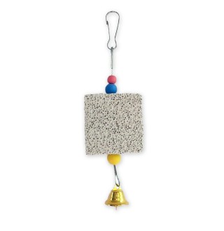 Zelena Zoo.Іграшка для точення дзьоба пташок з пемзою 15 см