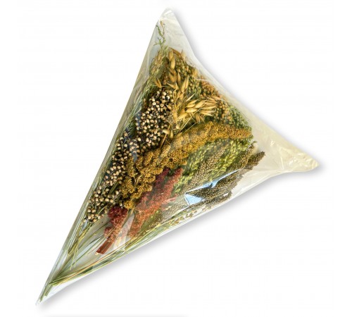 Zelena Zoo.Злаковий Букет із колосків для гризунів та папужок 100 г