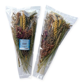 Zelena Zoo.Злаковий Букет із колосків для гризунів та папужок 100 г