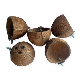 Zelena Zoo Годівничка із Кокоса для папуг та гризунів