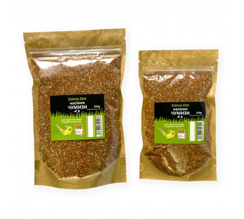 Zelena Zoo Насіння Чумизи 300 г