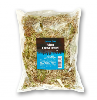 Zelena Zoo Мох Сфагнум 1л