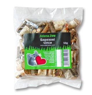 Zelena Zoo. Березові чіпси 50 г