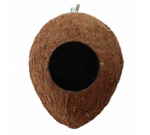 Zelena Zoo.Будиночок із Кокоса для пташок і гризунів