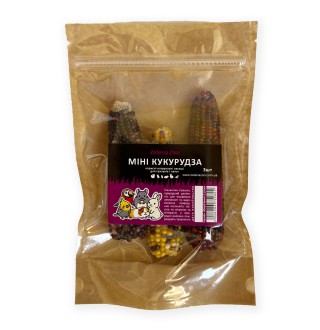 Zelena Zoo.Міні кукурудза для гризунів і папуг 3 шт.