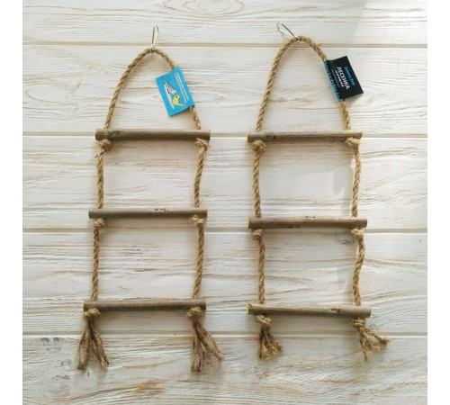 Zelena Zoo.Драбинка-гойдалка для папуг і пташок 35 см