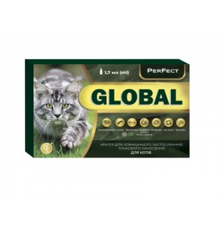 Ветсинтез. Краплі PerFect Global 1,7 мл для котів