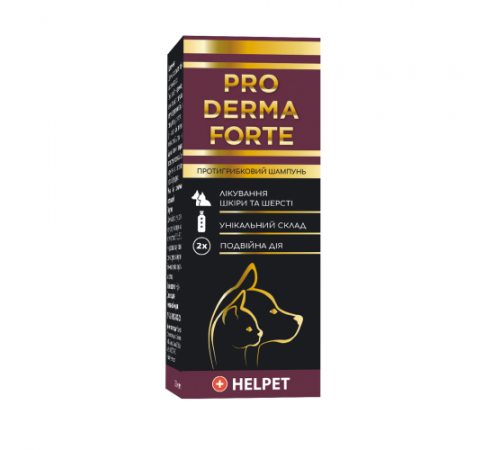 Ветсинтез PerFect Шампунь PRO DERMA FORTE протигрибковий для котів і собак 200 мл