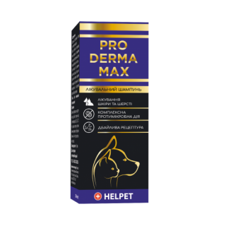 Ветсинтез PerFect Шампунь PRO DERMA МАХ антибактеріальний для котів і собак 200 мл