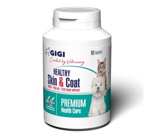 GiGi HEALTHY Skin & Coat N90 (tab) / ХЕЛСІ Скін & Коат N90 (табл.)