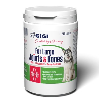 GiGi FOR LARGE Joints & Bones N240 (tab) / ФОР ЛАРДЖ Джойн & Бонс N240 (табл.)
