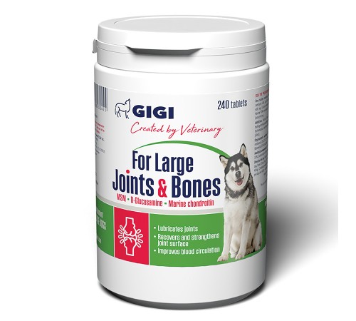 GiGi FOR LARGE Joints & Bones N240 (tab) / ФОР ЛАРДЖ Джойн & Бонс N240 (табл.)