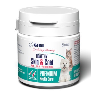 GiGi HEALTHY Skin & Coat N21 (tab) / ХЕЛСІ Скін & Коат N21 (табл.)