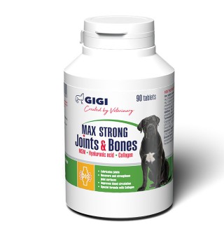 GiGi MAX STRONG Joints & Bones N90 (tab) / МАКС СТРОНГ Джойн & Бонс N90 (табл.)
