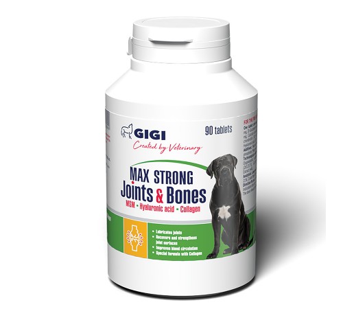 GiGi MAX STRONG Joints & Bones N90 (tab) / МАКС СТРОНГ Джойн & Бонс N90 (табл.)