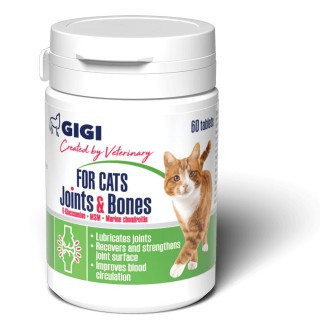 GiGi For Cats Strong Joints & Bones N60 tab / Фор Кетс Стронг Джойн & Бонс N60 (таб.)