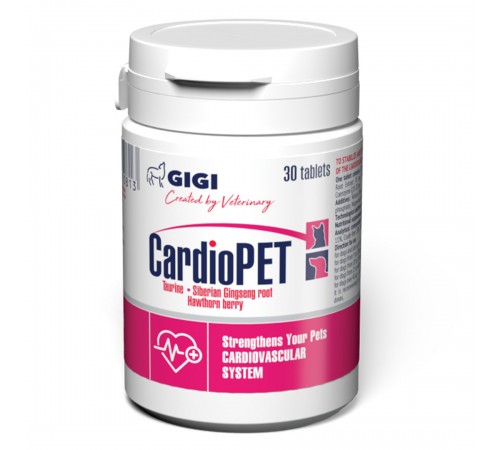 GiGi CardioPet N30 tab / КардіоПет N30 (таб.)